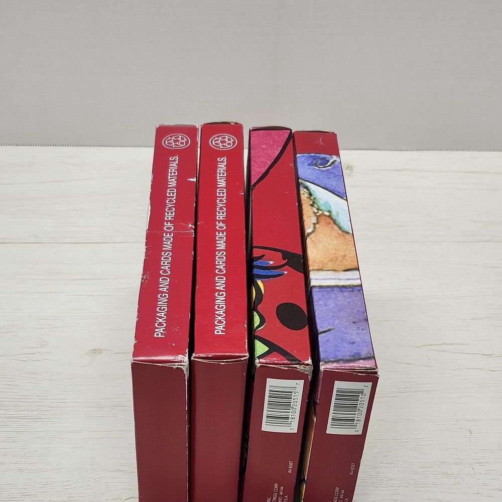 Lot of 4 Vintage Valentine's Day Cards American Greetings Peppermint Rose 1993 - Picture 12 of 14